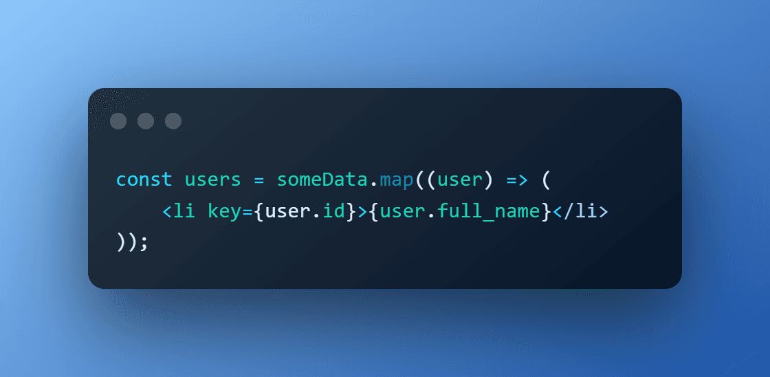 Understand Lists and Keys in React
