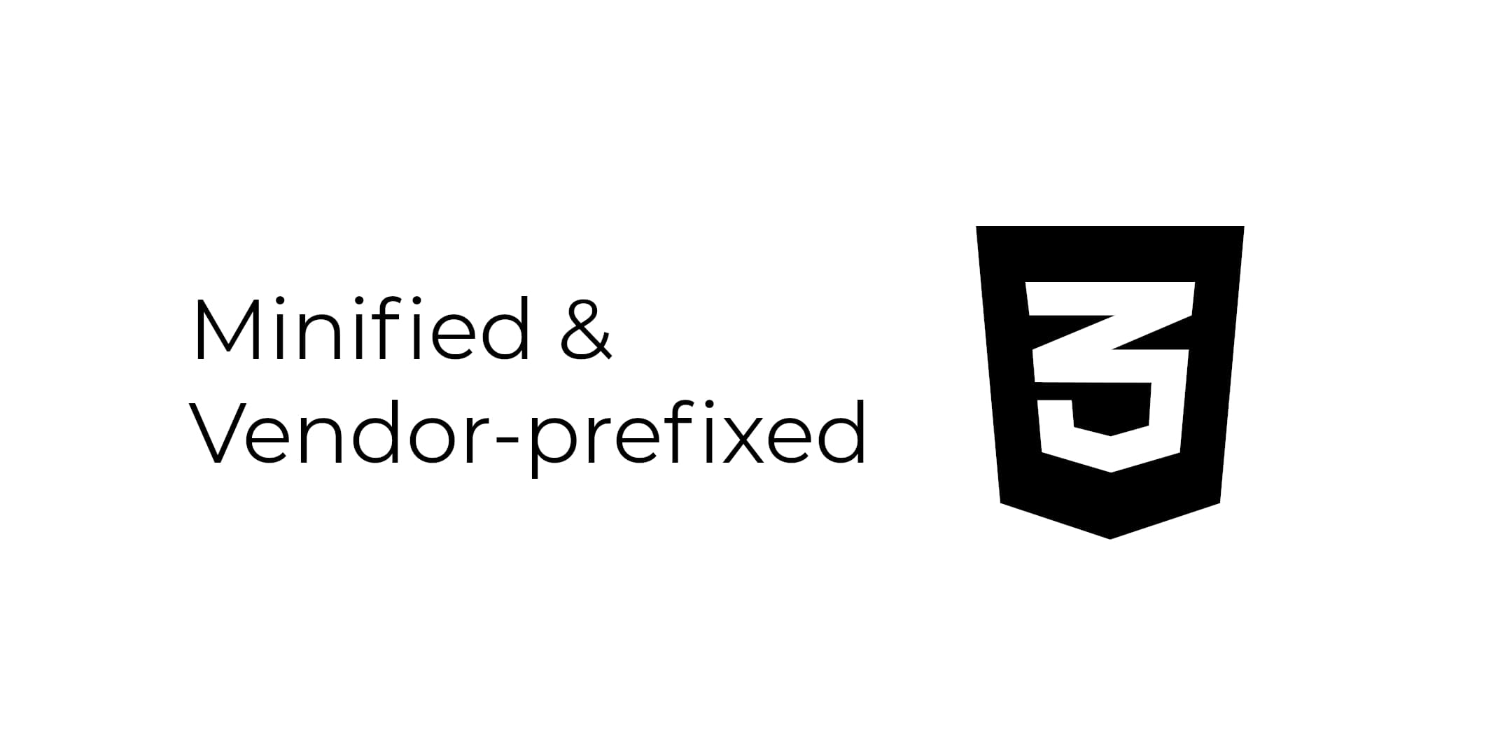 How to vendor prefix and minify CSS?
